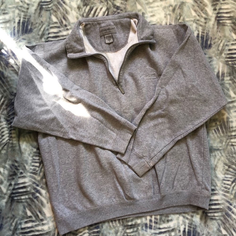 🔥2/$20🔥Eddie Bauer 1/4 zip light sweatshirt
